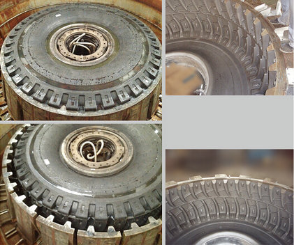 All Steel Giant Engineering Tire Segment Mold