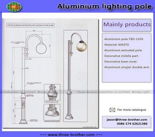 Aluminium Pole Produce According To Customers Requirements