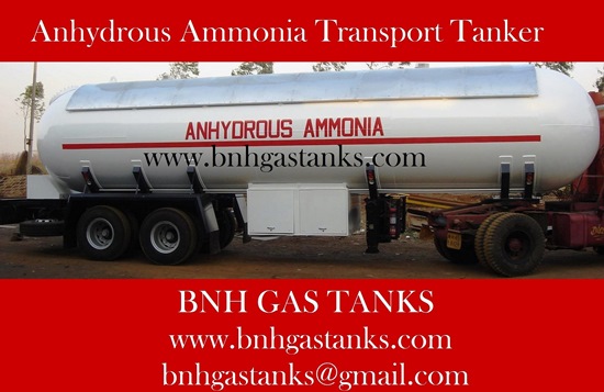 Anhydrous Ammonia Transport Tanker