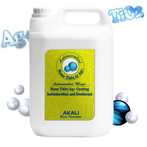 Antimicrobial And Deodorant Coating Nano Tio2 Ag Agent