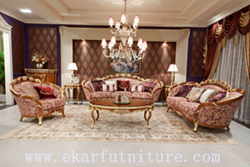 Antique Sofa Sets Living Room Fabric Ff 128