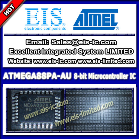 Atmega88pa Au Atmel Ic Microcontroller Mcu Tqfp 32