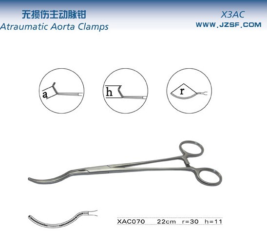 Atraumatic Aorta Clamps Tangshan Xianfeng Medical