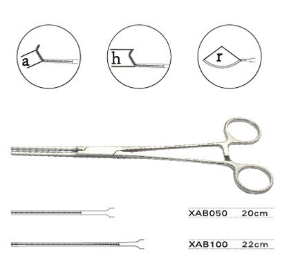 Atraumatic Hemostatic Forceps Tangshan Xianfeng Medical Instruments