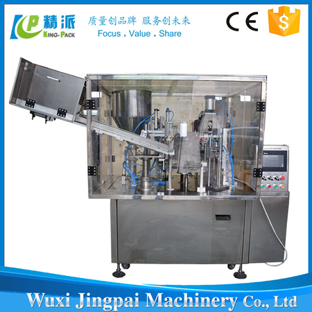 Automatic Toothpaste Or Cosmetic Tube Filling Sealing Machine