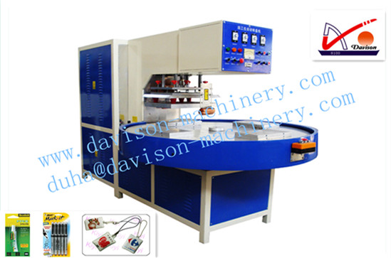 Automatic Turntable 4 Stations High Frequency Welding Machine