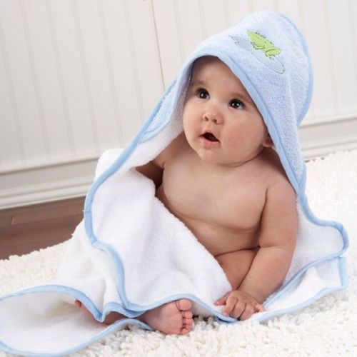 Baby Hooded Towels Cape De Bain Sortie Omslagdoek Met Mutsje Badcape Kapuzen Badetuch