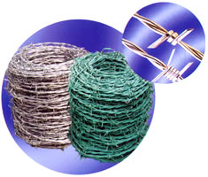 Barbed Wire Pvc Coated Galvanized