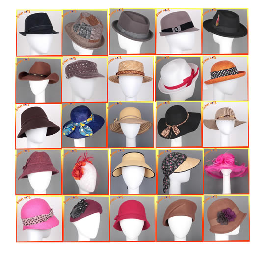 Beauty Hats For Women, Men, Children