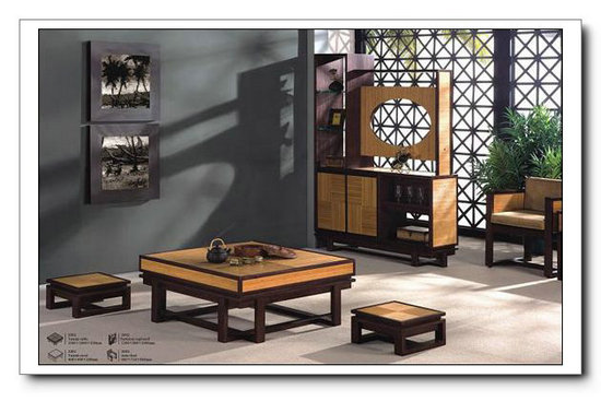 Better Homes Bamboo Wood Coffee Table Japanese Style