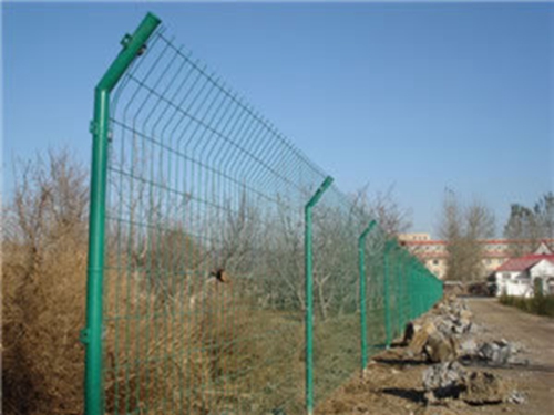 Bilateral Wire Fence Galvanized Plastic Or Pvc Coated
