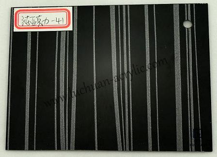 Black Decoration Acrylic Sheet 41