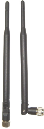 Black Dual Band Rubber Antenna Can Be Bend