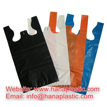 Block Headed Bag Type Top Material Hdpe Ldpe Adding Oxo Biodegradab Plastic Packaging Blocked