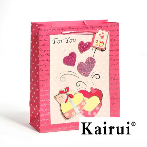 Bounch Of My Heart Valentine Craft Paper Bag Kr71 1