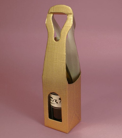 Box With Hanger Hole For Wine