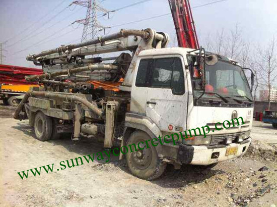Brand Used Truck Mounted Concrete Pumps From China Construction Machinery