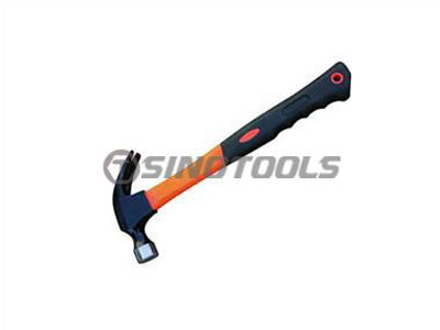 British Type Claw Hammer With Colour Plastic Coating