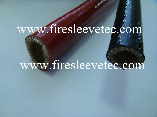 Bst Silicone Coated Fiberglass Fire Protection Sleeve