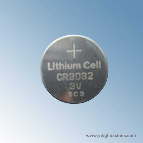 Button Battery Lithium Cell Cr3032