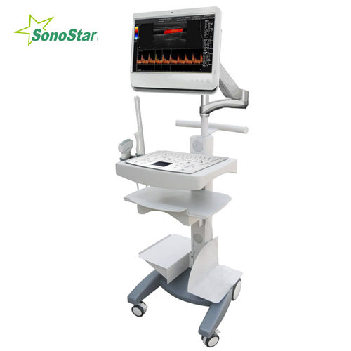 C100 Trolley Color Doppler Ultrasound System Touch Screen