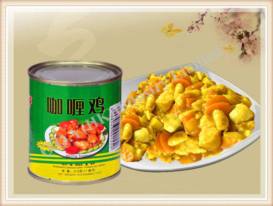 Canned Curry Chicken Or Duck