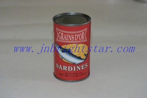 Canned Sardine In Natural Oil