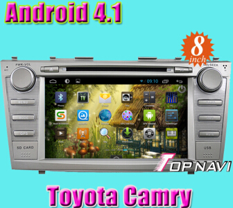 Car Dvd Gps Special For Toyota Camry With Android 4 1 Version A9 Dual Core 1ghz Cpu Processor And Dd