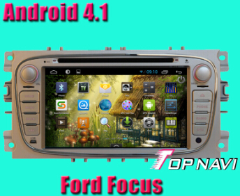 Car Dvd Player For Ford Focus With Android 4 1 Version A9 Dual Core 1ghz Cpu Processor And Ddr3 1g R
