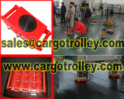 Cargo Trolley Applied On Warehouse And Storage