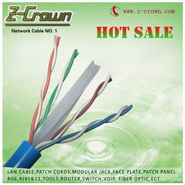 Cat6 Cable 23awg 0 57mm Pvc Jacket Network