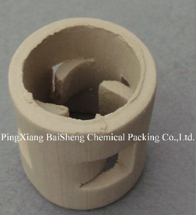 Ceramic Pall Ring Chemical Packing For Actifier Columns