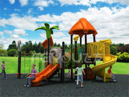 Cheap Outdoor Playground Equipment Slide For Kids Fy04101