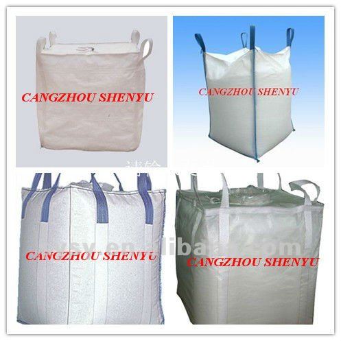 China Famous Big Bag Bulk Jumbo Pp Super Sacks Ton Baffle Bags Flexible Container For Sale