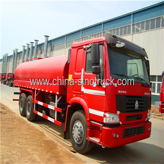 China Sinotruk Howo Water Tank 6x4 25000l