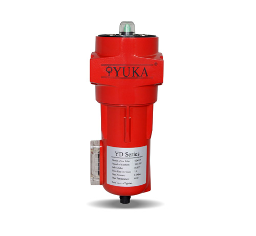 China Yuka Famous Brand Coalescing Compressed Air Purification Filter