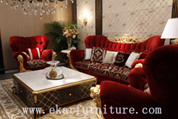 Classic Sofa Living Room Set Fabric Ai 268
