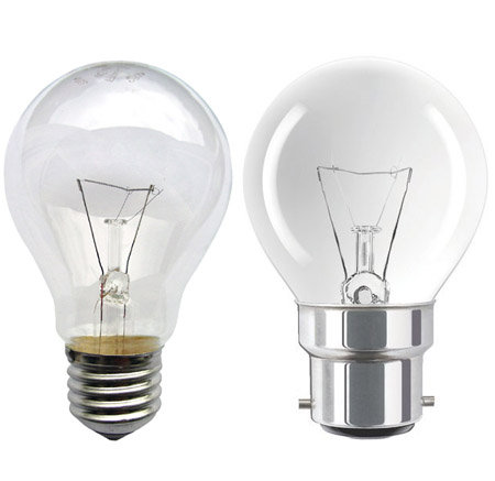 Cleat Frosted Incandescent Bulbs E27 B22