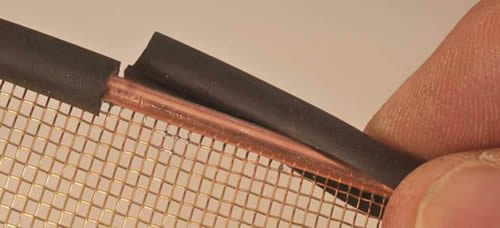 Coarse Copper Mesh Used In Rfi Shielding Faraday Cage