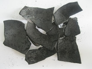 Coconut Shell Charcoal Natural Size