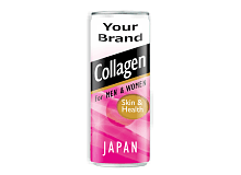 Collagen Drink Cans Japan