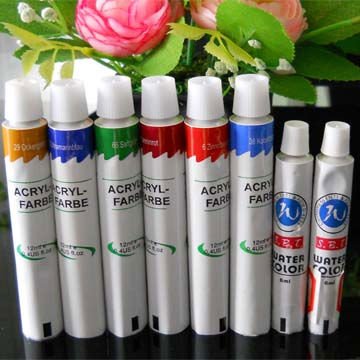 Collapsible Aluminum Pigment Tube Packaging