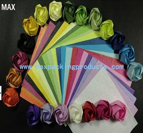 Colored Crepe Paper For Party Or Artificial Flowers Wrapping In Competitive Prices