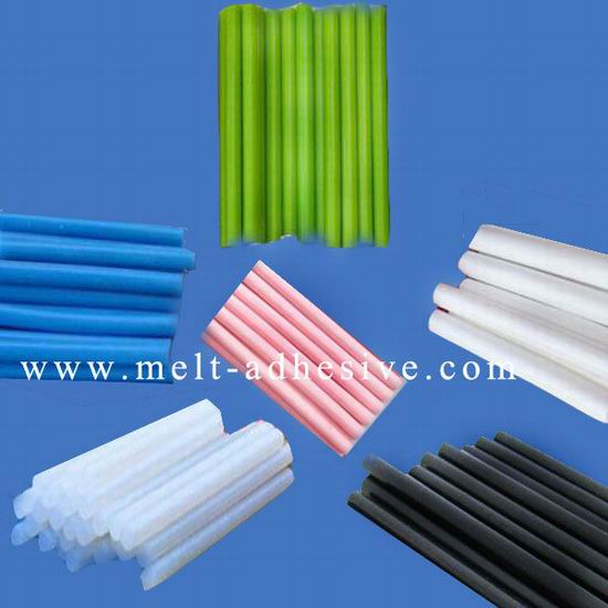 Colorful Hot Melt Glue Sticks White Black Blue