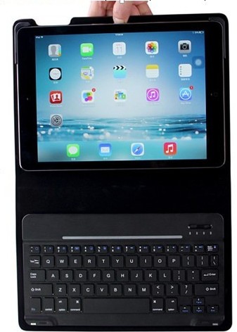 Combination Of Universal Bluetooth Keyboard And Magnetic Leather Case For Ipad Air Hb068a