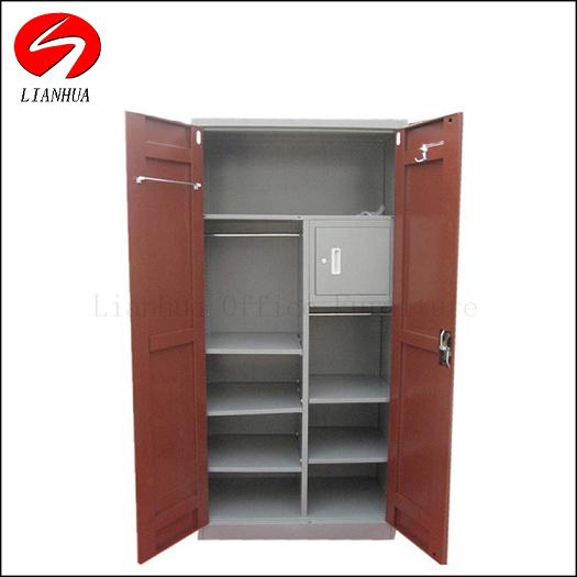 Combination Utility Metal Office File And Wardrobe Cabinet