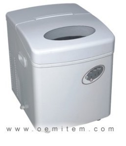 Compact Ice Maker White