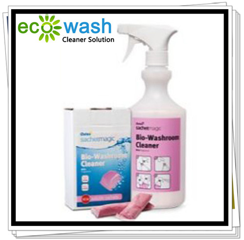 Concentrated Bio Washroom Cleaner Encapsulated In Water Soluble Sachet