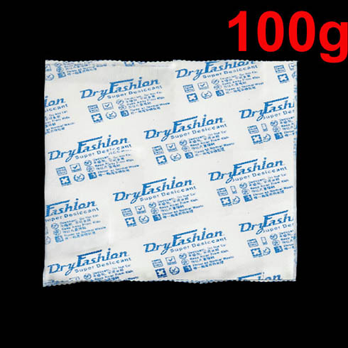 Container Desiccant Sachets Silica Gel Dry Fashion 100g
