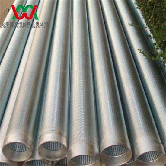 Continuous Slot Wedge Wire Screen For Drilling Equipment